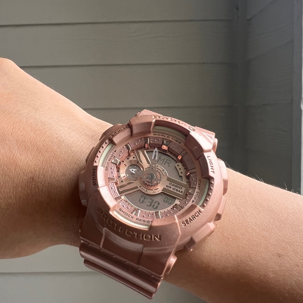 Casio G-Shock Rose Gold Watch